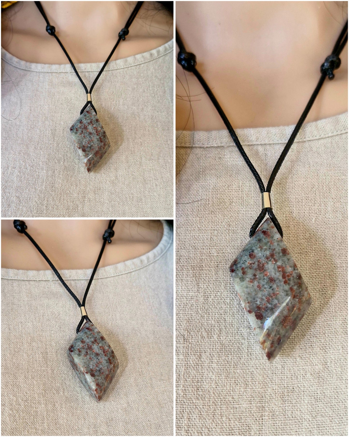 Kulons - kvarcīts+granāti (quartzite+garnet)